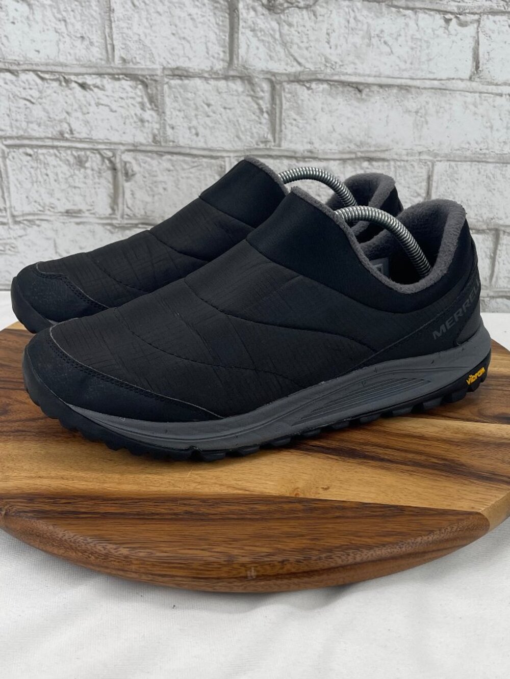 Merrell Nova Sneaker Moc J066953 Mens Sz. 10 Black Slip On Shoes